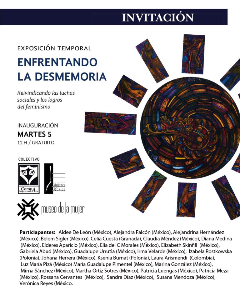 invitacion Museo de la Mujer con nombres